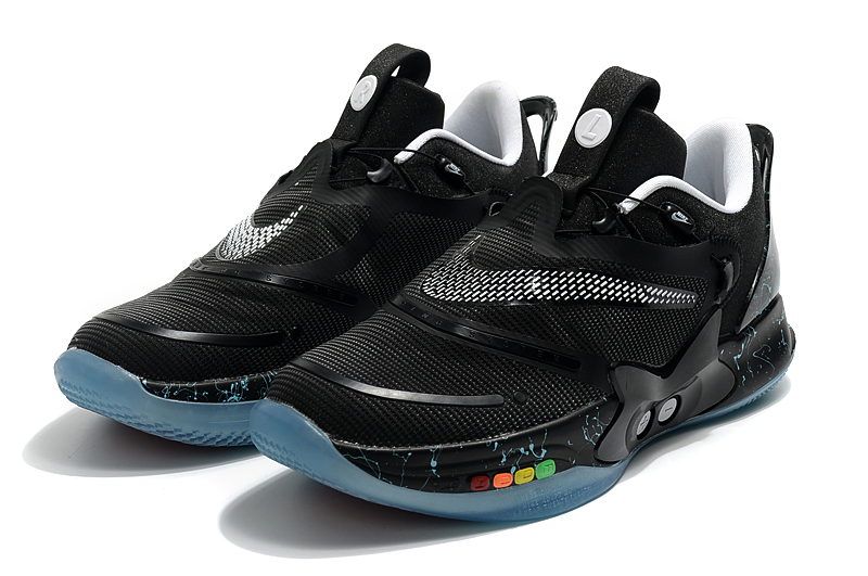 2020 Nike Adapt BB 2.0 Black Colorful Basketball Shoes - Click Image to Close